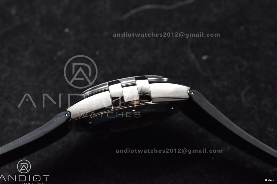 Gummy Constellation Strap Clone A8900 Black VSF Super on Gray Best Dial SS 1:1 Edition 1217